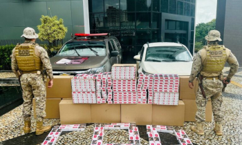 Interceptada carga de cigarros paraguaios na região Sul de Goiás